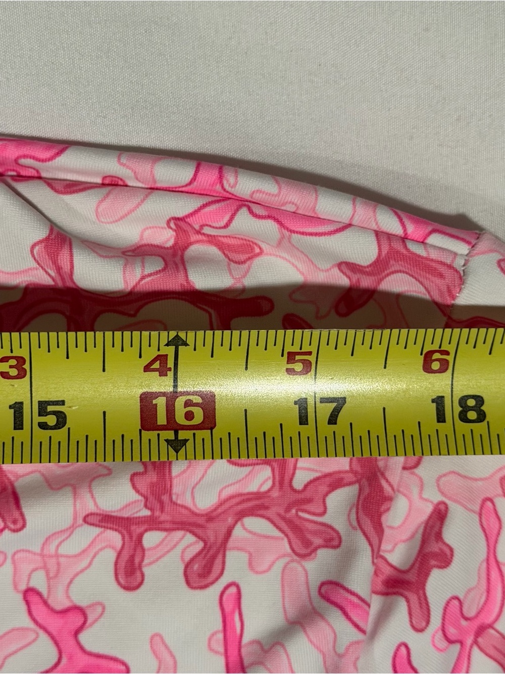 Lulu B Plus Size 2X Pink White Coral 1/4 Zip Pullover Nautical Coastal Beachy - Picture 9 of 11